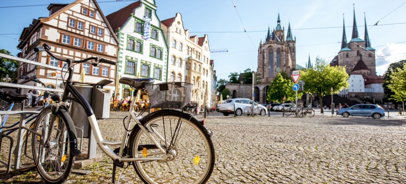 Erfurter Anger mit St Marien Dom