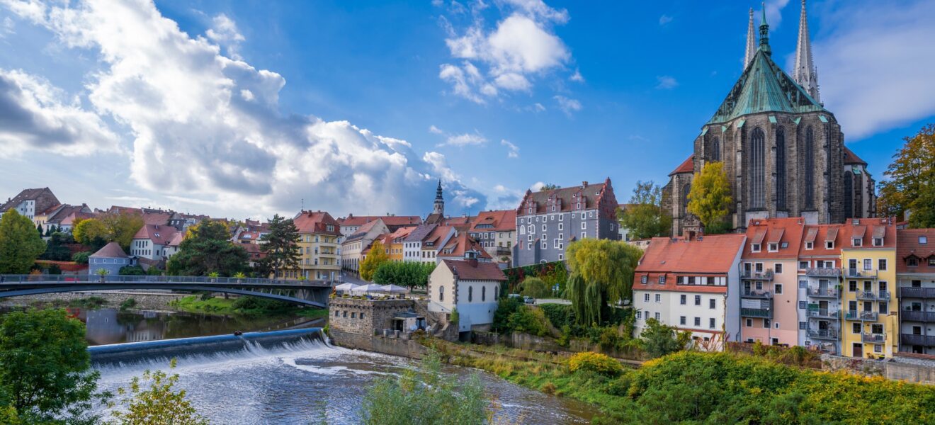 Stadtansicht Görlitz von der Neiße