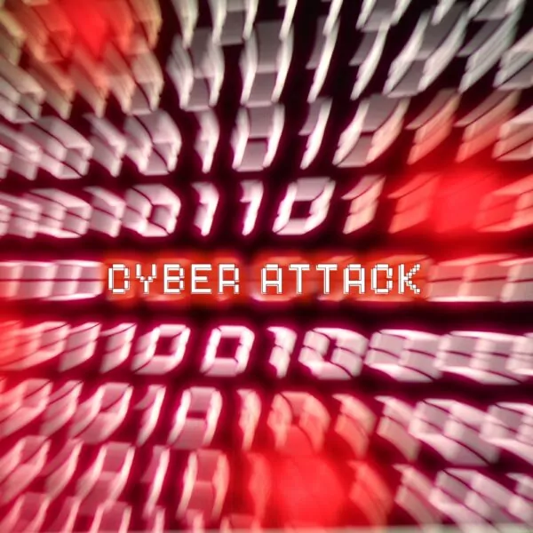 Binäre Zahlencodes bei Cyber Attack