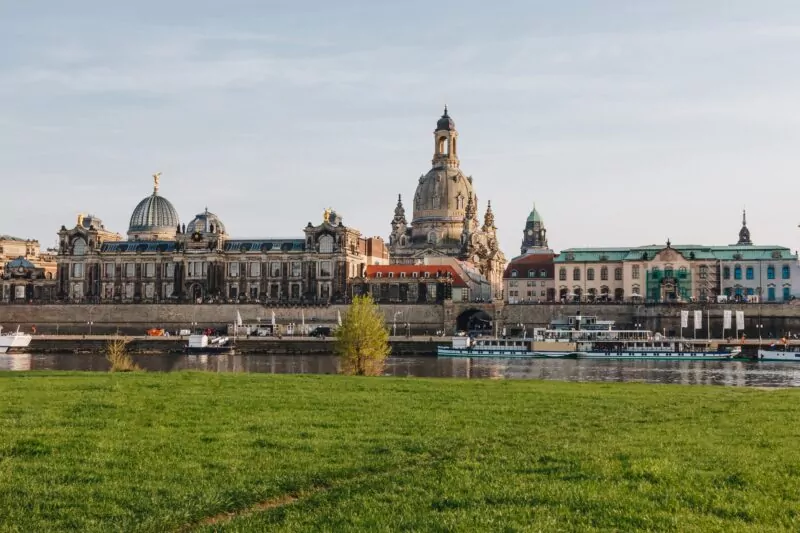 Dresdner Altstadt in Sachsen an der Elbe